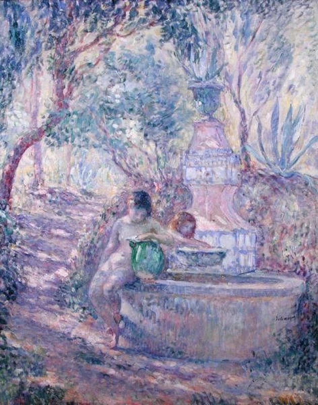 La fontana di St. Tropez, 1895